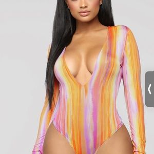 You’re my favorite sunset tie dye bodysuit
